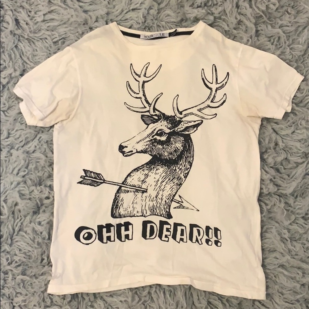 Your Eyes Lie printed T-shirt